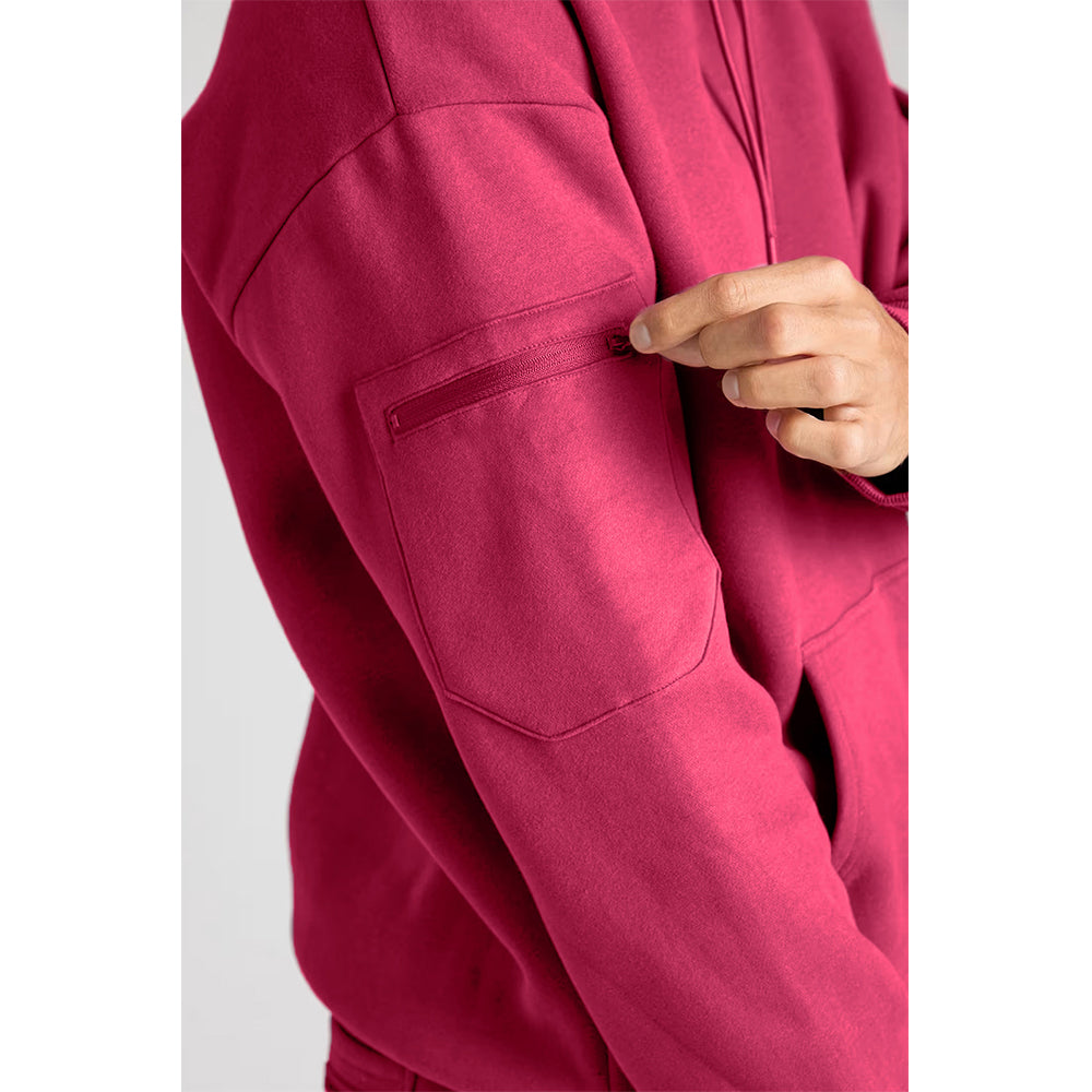 Attraco Women's Airplane Model Travel Hoodie Eye Mask Built in Long Sleeve Oversized Sweatshirt Fleece Hooded with Kangaroo Pocket