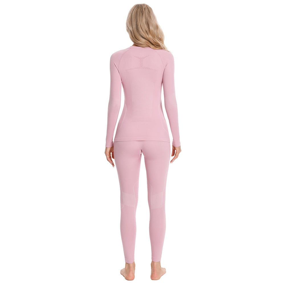 Attraco Women's Thermal Underwear Long Johns Base Layer Women Thermal Set Clothes Winter