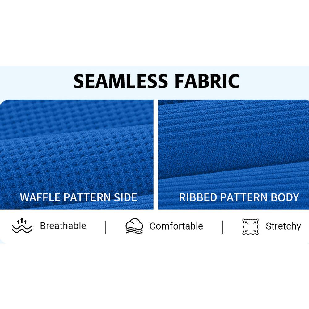 Attraco Women's Workout Tank Top Built in Bra Ribbed Athletic Tank Racerback Workout Top Scoop Neck Sport Tops