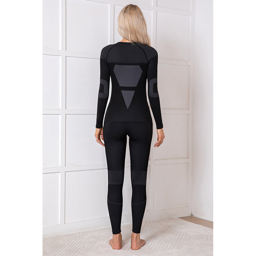 Attraco Women's Thermal Underwear Set Long Johns Warm Base Layer Top & Bottom for Cold Weather