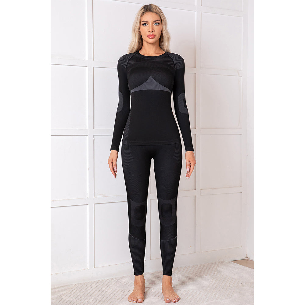 Attraco Women's Thermal Underwear Set Long Johns Warm Base Layer Top & Bottom for Cold Weather
