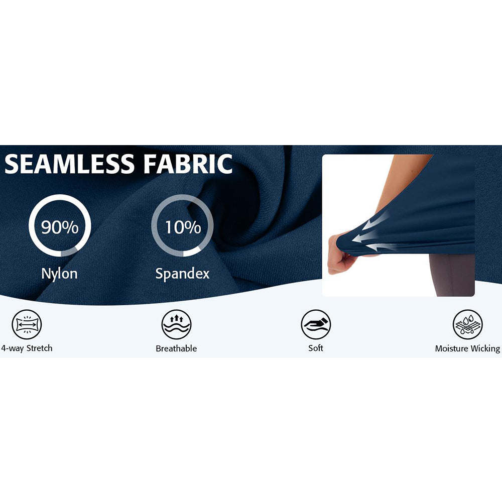 Attraco Women's Maternity Tank Tops Sport Tops with Built in Bra Seamless Y Back Side Ruched Pregnancy Tank Top