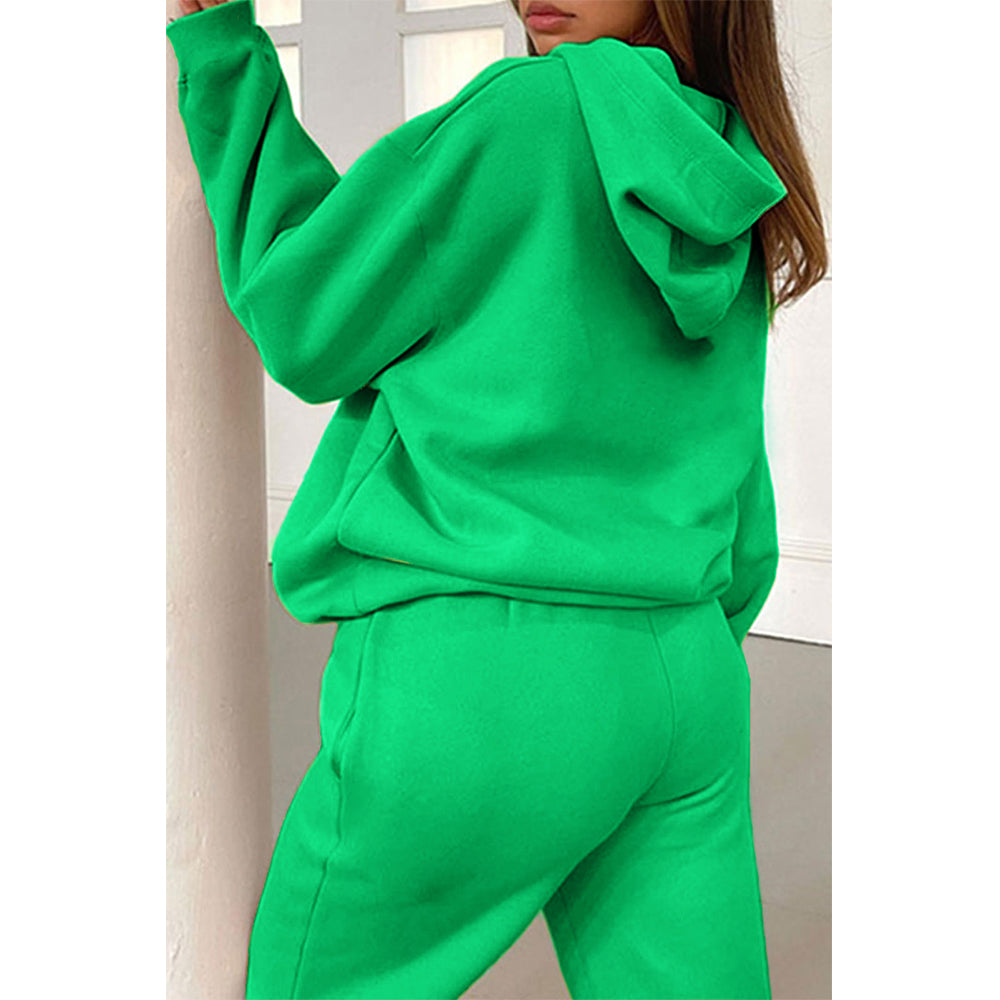 Attraco Womens 2 Piece Outfits Lounge Hoodie Sweatsuit Sets Oversized Sweatshirt Baggy Fall Fashion Sweatpants Tracksuit Set