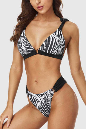 Women Sexy Triangle Bikini Set Swimwear -7496