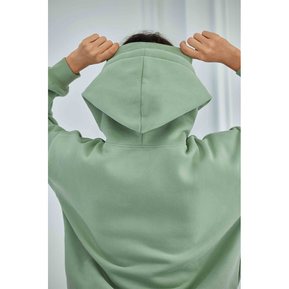 Attraco Women's Airplane Model Travel Hoodie Eye Mask Built in Long Sleeve Oversized Sweatshirt Fleece Hooded with Kangaroo Pocket