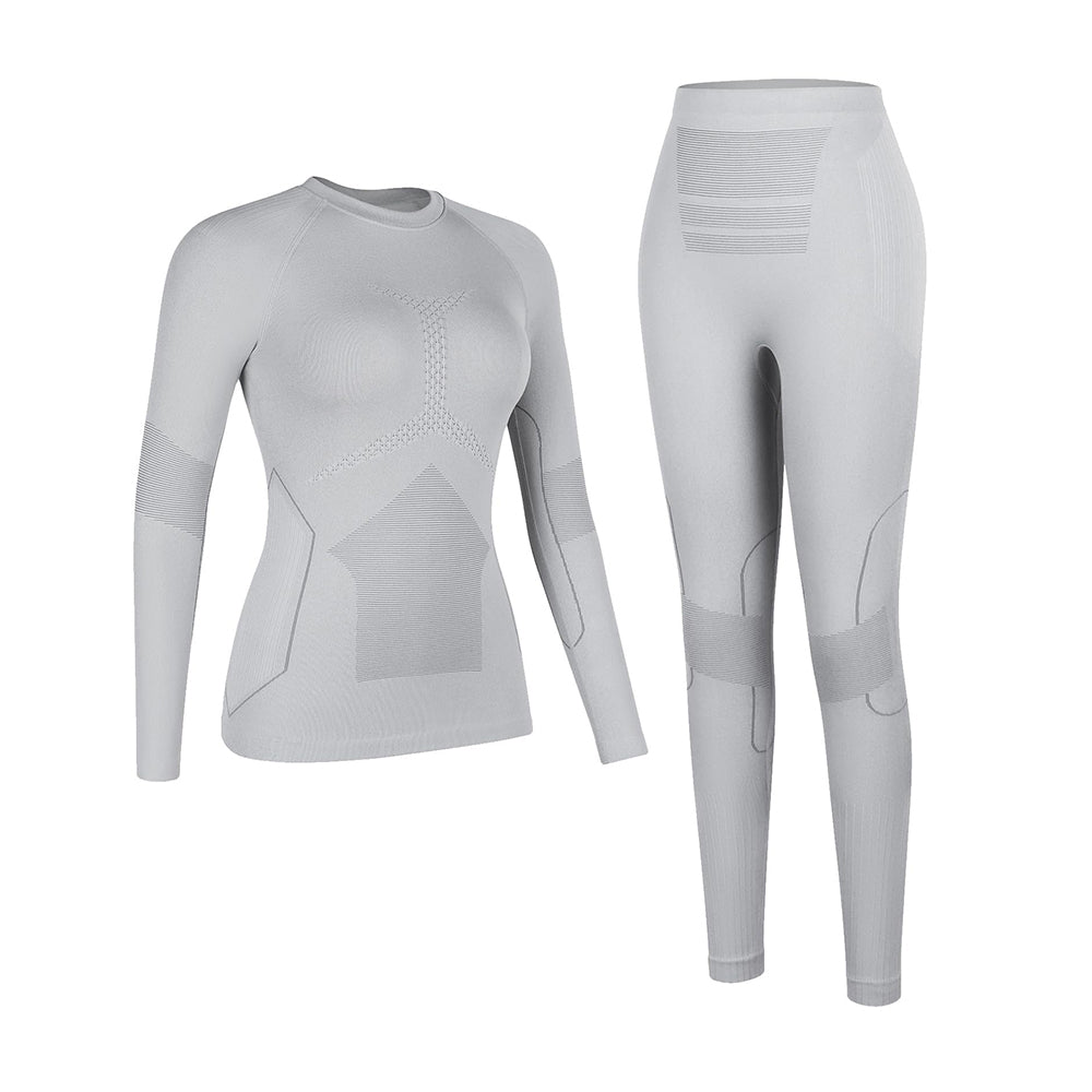 Attraco Women's Thermal Underwear Long Johns Base Layer Women Thermal Set Clothes Winter
