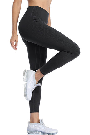 Women workout Yoga Leggings with Back Hiden tech pockets-2249