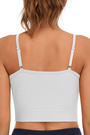 Sports Bras Seamless Padded Yoga Crop Tank Tops-6422