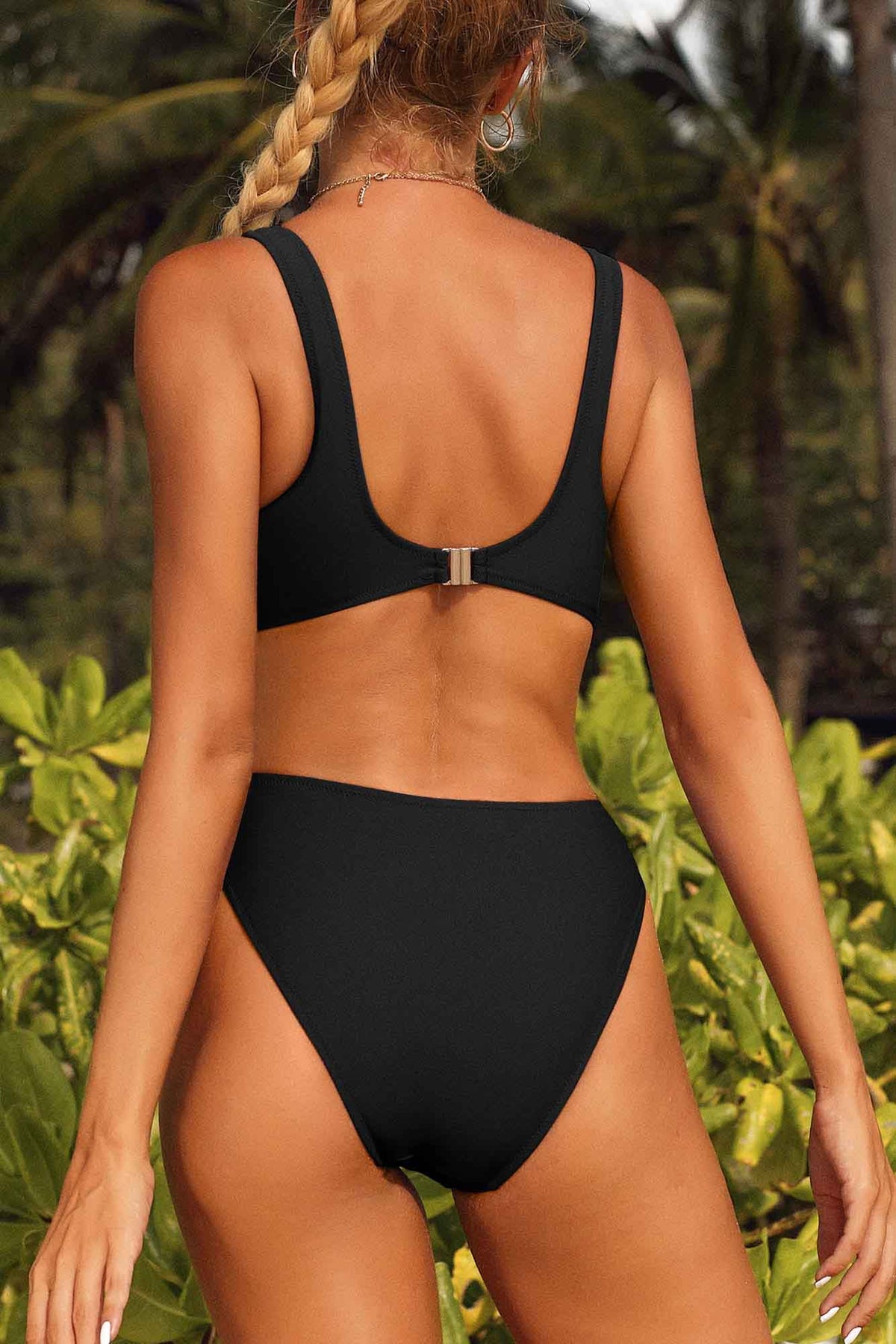 Cutout Backless Tassel Cheeky Monokini Swimsuits-1460